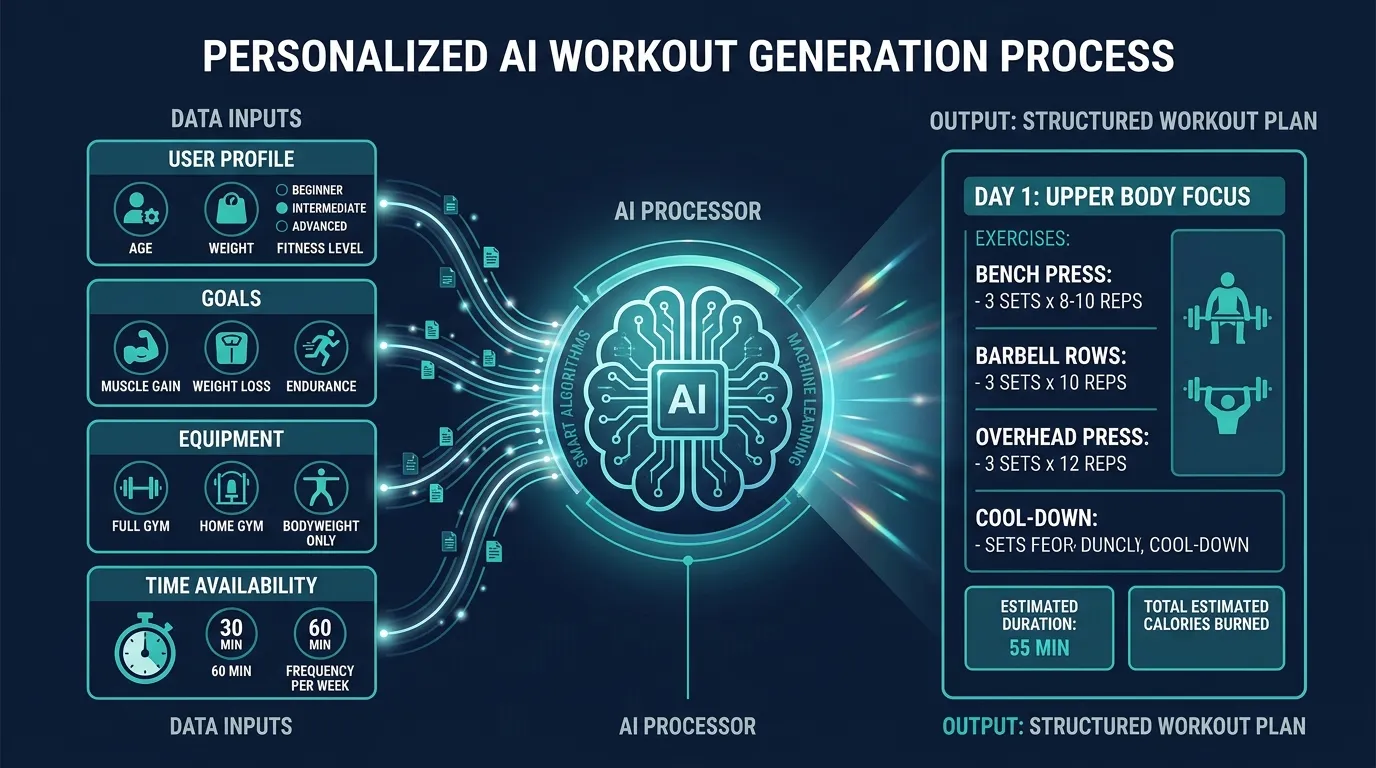 Ai Coach Workout Generation — visual guide for the How the Major AI Fitness Coaching Apps Compare section