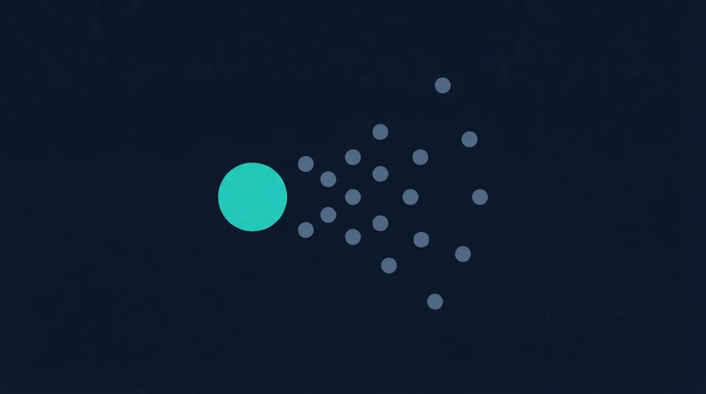 One coach connected to many people, showing how AI personal training scales expert programming far beyond the client load of a human trainer