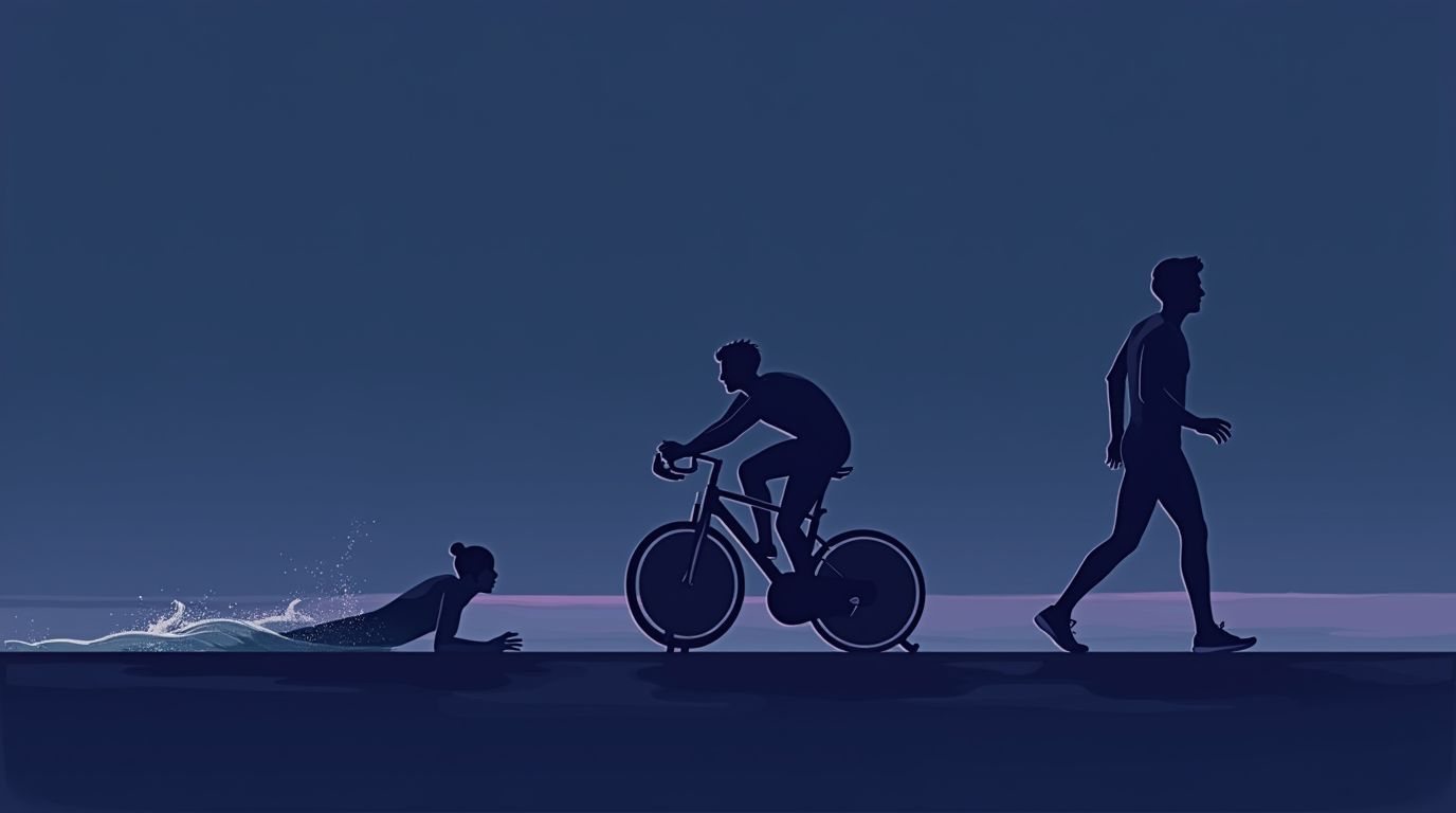 Schwimmen, Radfahren und Gehen als knieschonende Cardio-Optionen