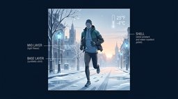 How to Dress for Cold Runs (the 10-Degree Rule)