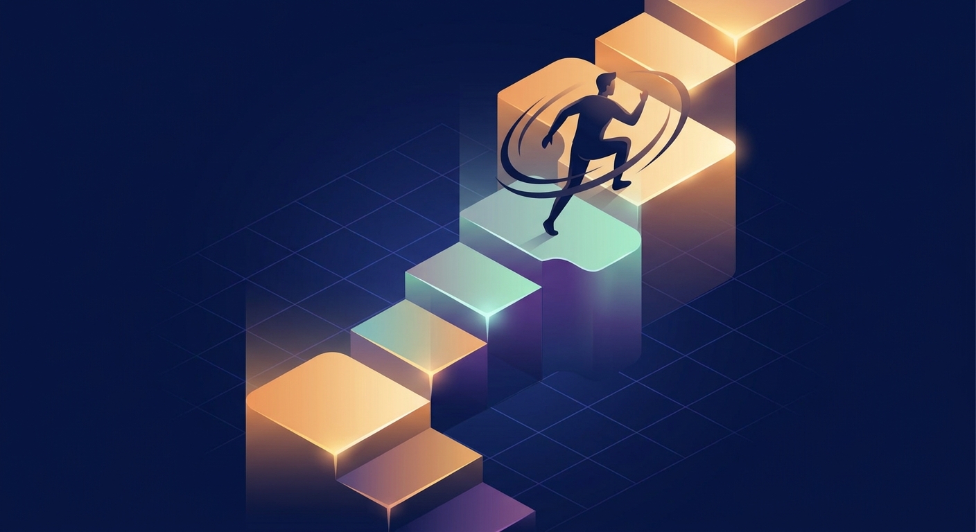 Visual guide to practical workout adjustments for breaking through a fitness plateau