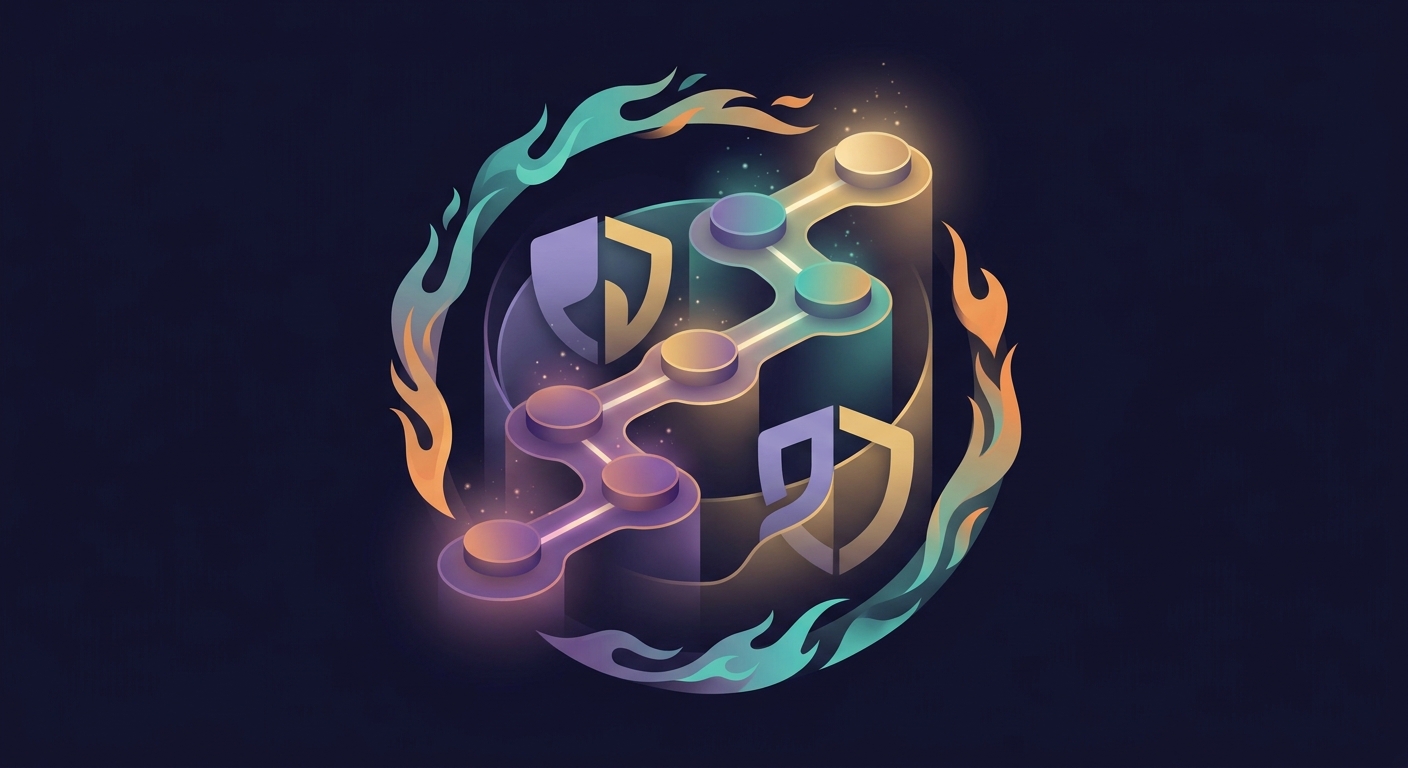 Illustration of adaptive fitness app features including progression tracking and personalized programming