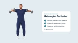 Gebeugtes Seitheben