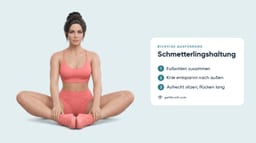 Schmetterlingshaltung
