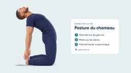 Posture du Chameau