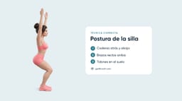 Postura de la silla