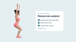 Postura da cadeira