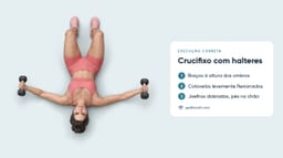 Crucifixo com Halteres