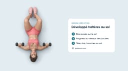 Développé Couché avec Haltères