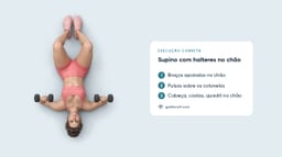 Supino com Halteres