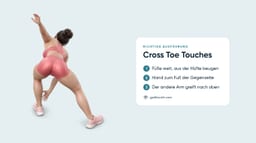 Cross Toe Touches