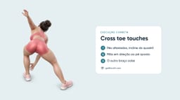 Cross Toe Touches