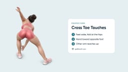 Cross Toe Touch