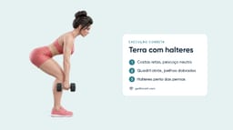 Levantamento Terra com Halteres