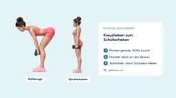 Kreuzheben zum Schulterheben