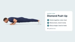 Diamond Push Up