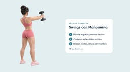Swings con Mancuerna