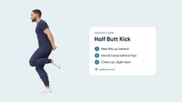 Half Butt Kick