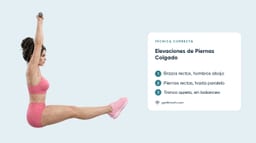 Elevaciones de Piernas Colgado