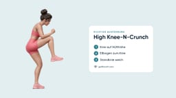 High Knee-N-Crunches