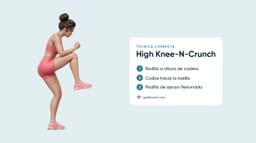 High Knee-N-Crunches