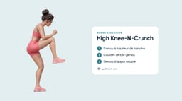 High Knee-N-Crunches