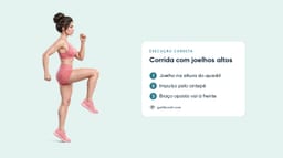 Corrida com Joelhos Altos
