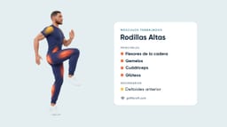 Rodillas Altas