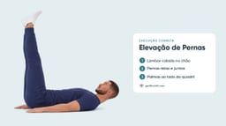 Elevação de Pernas