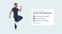 Auf-der-Stelle-Marschieren
