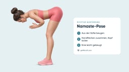 Namaste-Pose