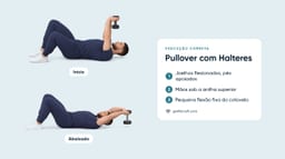 Pullovers com Halteres