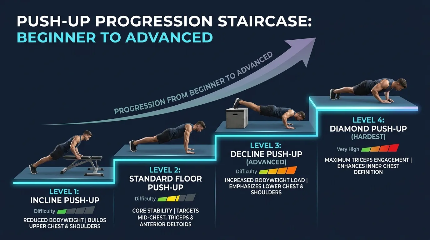 How To Do Push Ups Form Mistakes Progressions 2026 FitCraft