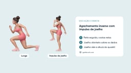 Como Fazer o Agachamento Inverso com Impulso de Joelho