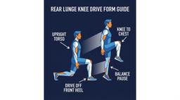 Rear Lunge Knee Drive