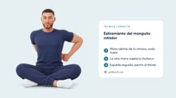 Estiramiento del manguito rotador