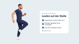 Laufen auf der Stelle
