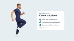 Courir sur place