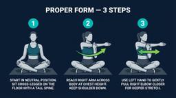 Seated Rear Delt Stretch