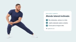 Como fazer o Agachamento Lateral Inclinado