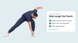 Side Lunge Toe Touches
