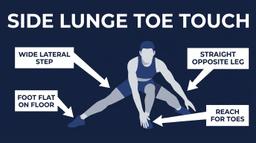 Side Lunge Toe Touch