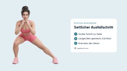 Seitliche Ausfallschritte