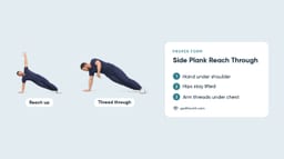 Side Plank Reach Through