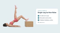 Single-Leg Iso Ham Raises