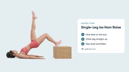 Single-Leg Iso Ham Raise