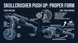 Skullcrusher Push Up