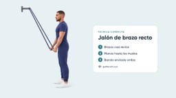 Jalón de Brazo Recto