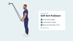 Stiff Arm Pulldown