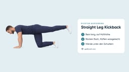 Straight Leg Kickbacks